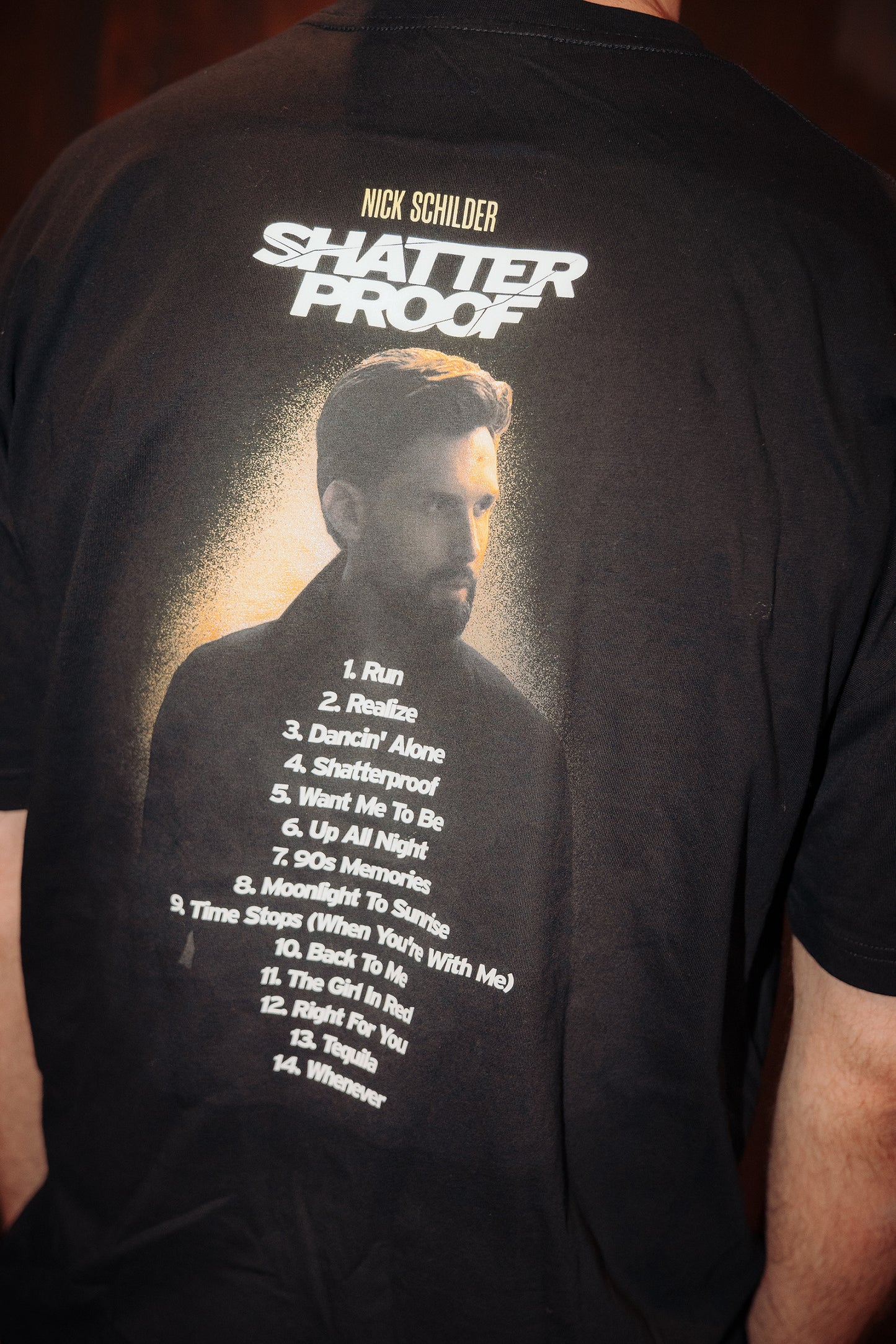 Shatter Proof T- shirt Black