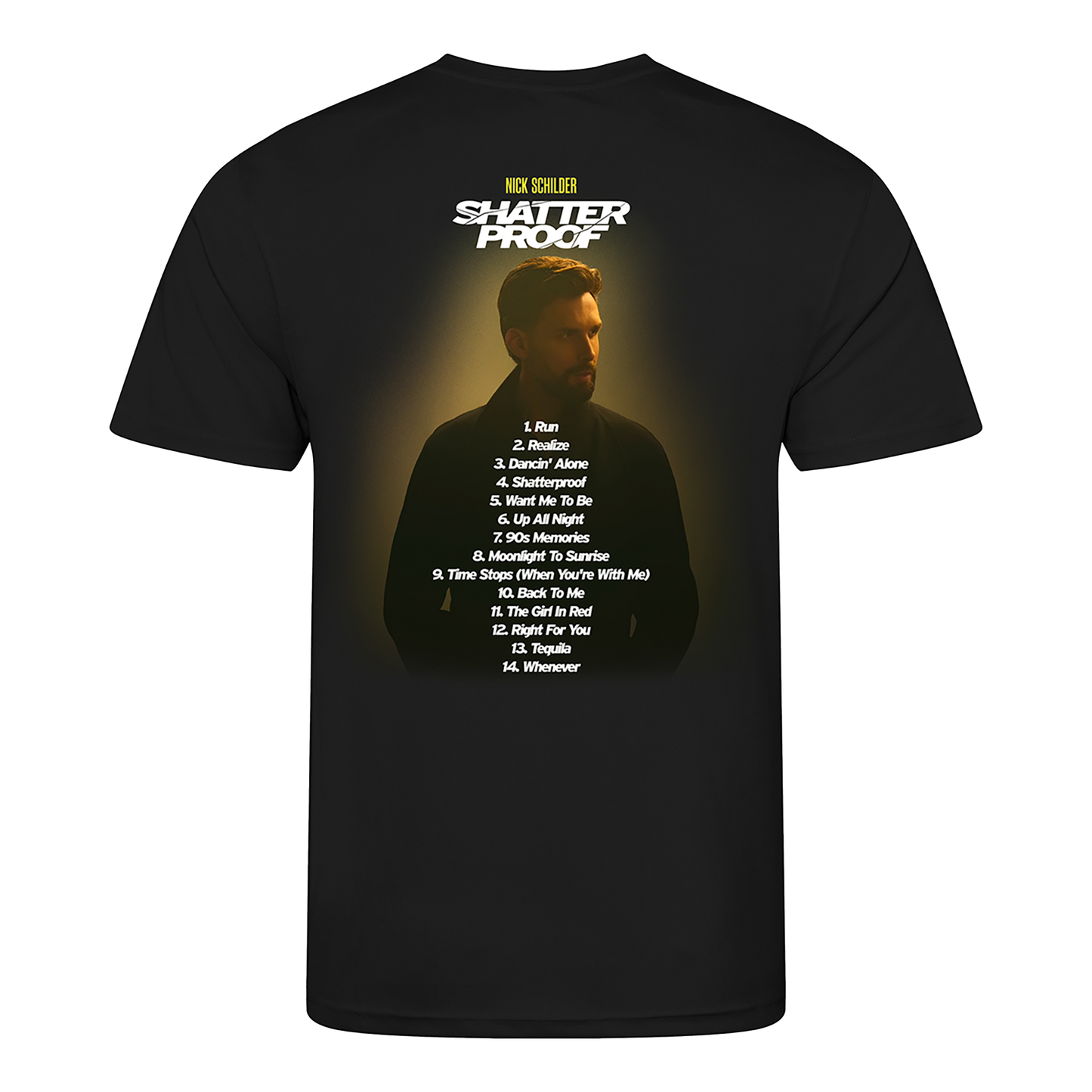 Shatter Proof T- shirt Black